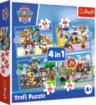 Trefl Puzzle 4v1 Paw Patrol