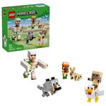 LEGO® Minecraft™ 21592 Kurací džokej a útok v púšti