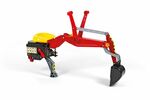 Rollytoys Rýpadlo k traktorom Kid, Junior, Farm, X-trac - červené