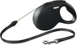 Vodítko Flexi Classic New lanko S čierne 8m