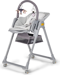 KINDERKRAFT Chaise haute Lastree Grey