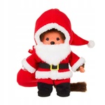 Monchhichi Mončiči Santa Claus 20cm