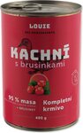 Konzerva LOUIE kačacie s brusincami, vitamínmi a minerálmi 400g