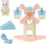 Sylvanian Families Zábavný park s veterným mlynom a mačiatkom