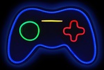 2Kids Toys Led neon light lampička Gamepad