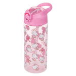 BAAGL Tritanová fľaša na nápoje so slamkou Hello Kitty Sweet Leopard, 500 ml