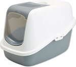 Toilette Savic Nestor blanc-gris 56x39x38,5cm