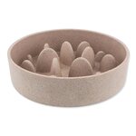 Miska Dog Fantasy proti hltaniu EcoStyle béžová 17cm, 750ml