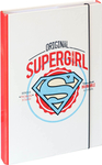 Tafeln für Schulhefte A4 Supergirl