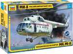 Model Kit vrtulník 7254 - MIL Mi-8 Rescue Helicopter (1:72)
