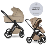 EASYWALKER Poussette combinée Zoey Go Sand Taupe