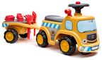 Falk Traktor Baby JCB s volantom, klaksónom a prívesom