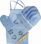 Bigjigs Toys Modrý set šéfkuchára