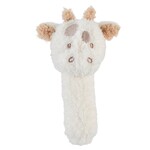 NATTOU Hračka plyšová hrkálka Teddy žirafa 14 cm, 0m+