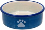 Miska Magic Cat keramická mačacia labka modrá 12,5x5cm