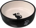 Miska Magic Cat keramická čierna/biela 13,4x4cm 170ml