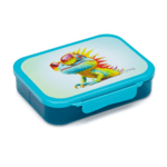 Caja para almuerzo con compartimentos crazy animals camaleón