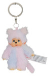 Monchhichi Mončiči ragazza arcobaleno portachiavi 10cm