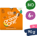 Ella's Kitchen BIO ORANGE ONE Ovocné pyré s mangom (5x90 g)