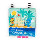 BABY EINSTEIN Mekana knjiga puna aktivnosti Ocean Opposites™, 0m+