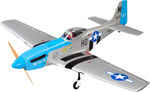 P-51D Mustang 20cc 1.7m ARF modrý
