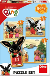 Puzzle set Bing a kamaráti 3–5 dielikov baby