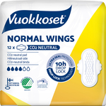 VUOKKOSET Vložky s krídelkami Normal Wings (12 ks)