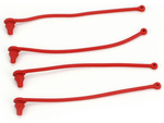 Traxxas Kunststoff-Karosserieclip rot (4)