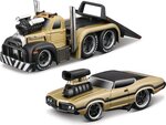 Maisto - Muscle Transports - 1953 MACK B-61 Flatbed 1970 Oldsmobile 442, 1:64