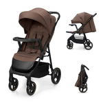 KINDERKRAFT Športni voziček Trig 3 Tray Velvet Mocca