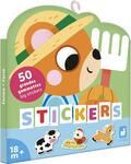 Janod Stickers Veľké samolepky Farma 50 ks