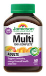 Jamieson Multi COMPLETE za odrasle tablete za žvakanje s okusom citrusa 6