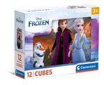 Cuburi cu imagini - Frozen, 12 cuburi