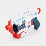 Pistola con proiettili in schiuma e bersaglio 25 cm