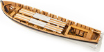 Vanguard Models Barge čln 32" 1:64 kit