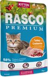 Kapsička Rasco Premium Kitten morka s brusnicou 85g