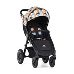 PETITE&amp;MARS Kočík Street+ Air Black + Strieška Limited 100 Retro