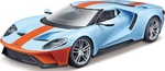 Maisto - 2017 Ford GT, modro-oranžový, 1:18