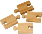 BABU vláčiky - Koľaj rovná 5cm, 6ks