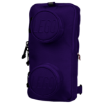 LEGO Signature Brick 1x2 Sling Bag - viola scuro