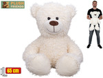 Orso di peluche, (bianco) | Plush Friends 65 cm