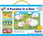 Galt 4 Puzzle v krabici - Farma
