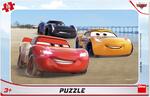 Dino CARS ZÁVODÍ 15 doskové Puzzle