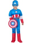 CAPTAIN AMERICA dětský kostým velikost (98-104cm)dlx