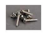 Șurub Traxxas cu cap rotund 3x12mm zinc. (6)