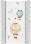 CEBA Podložka prebaľovacia 2-hranná s pevnou doskou (50x70) Basic Balloons