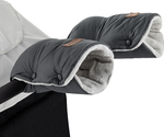PETITE&amp;MARS Rukávnik / rukavice Jasie na kočík Charcoal Grey