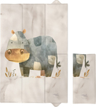 Ceba Previjalna podloga potovalna (60x40) Basic Cosy Hippo