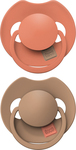 LOVI Cumlík silikónový dynamický Prime 6-18m 2ks Granola/Orange