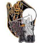 Weta Workshop Le Seigneur des Anneaux - Ensemble de Pin's - Vous ne passerez pas 2Pk